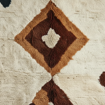 Tapis Berbere Azilal à Motifs Berbère Colorés