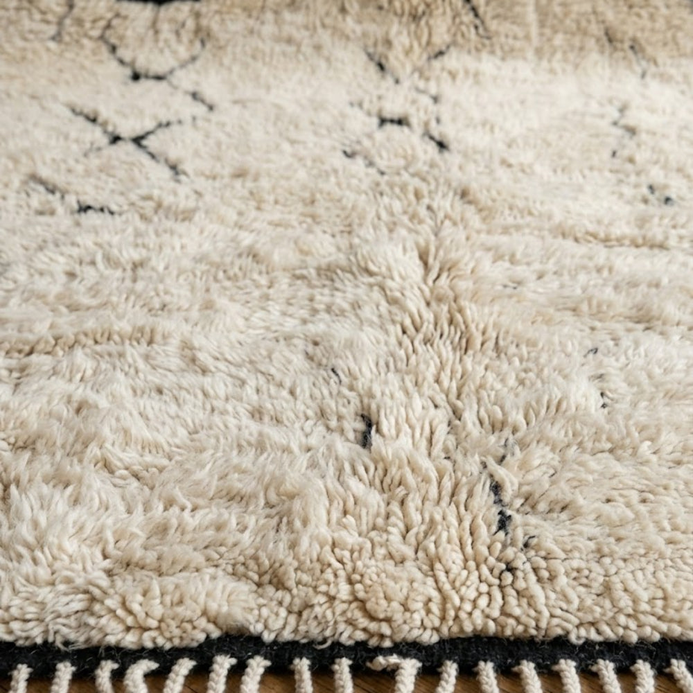 Tapis Berbere Beni Ouarain Motifs Géométriques